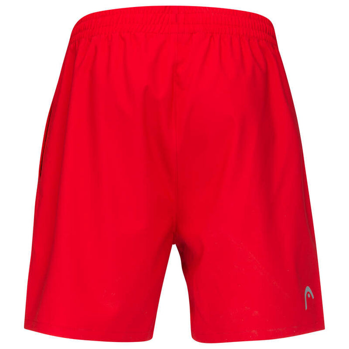 Head Club 25 Tech Polo Shirt Weiß AND Head Club Shorts Rot (SG Margetshöchheim)